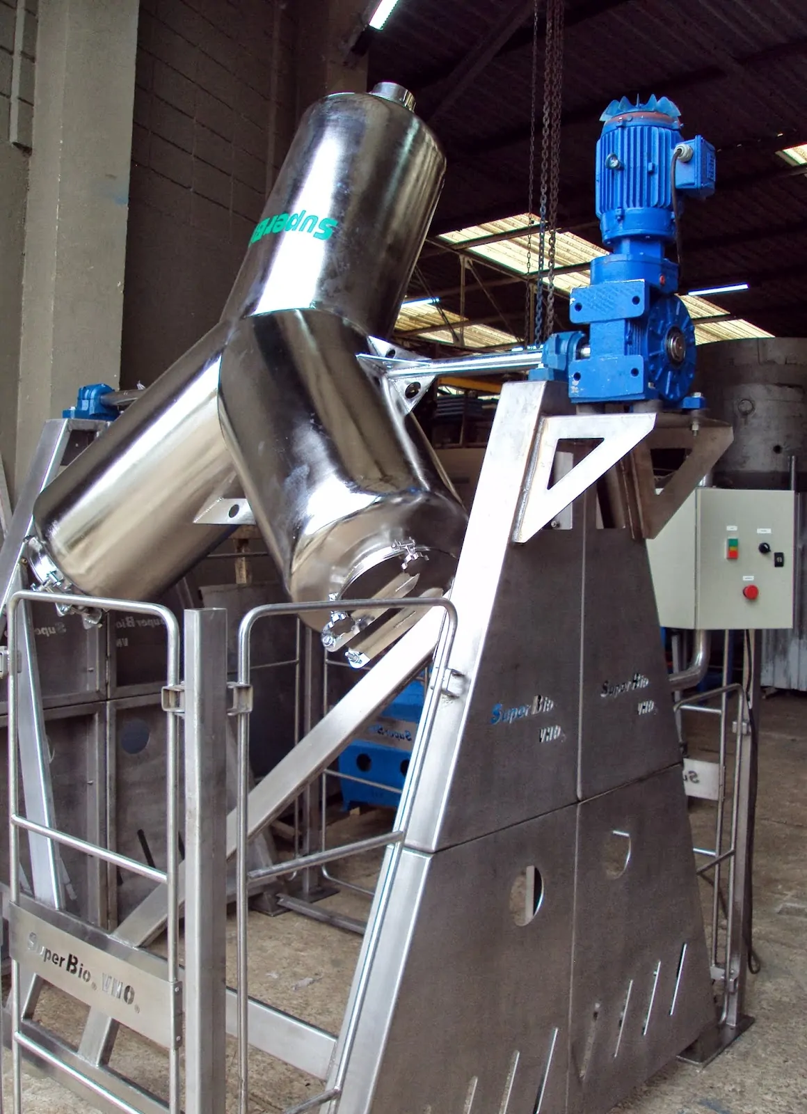 205.Misturador em Y- INOX AISI 304 (500L)