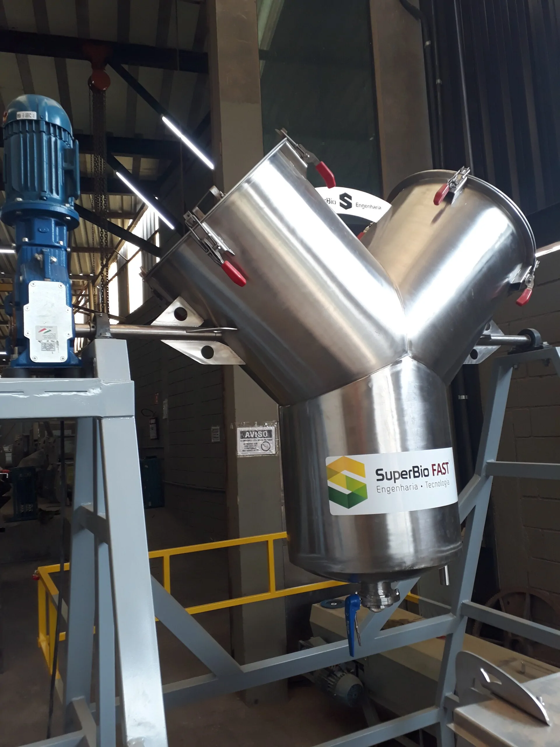 231 Misturador em Y- inox- nr12- AISI304